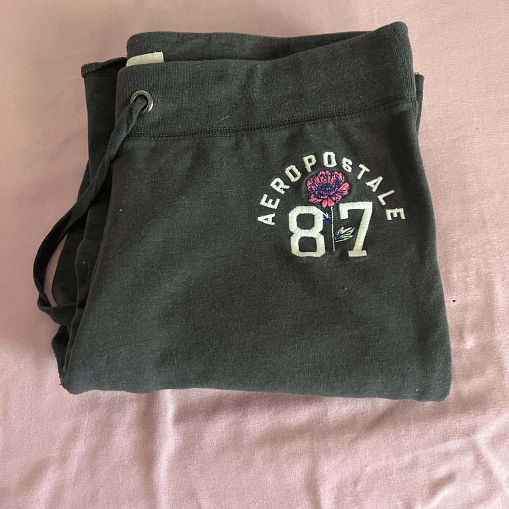 Aeropostale Grey Bootcut Sweatpants Size M
